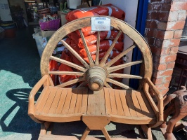 Cartwheel Bench Damaged